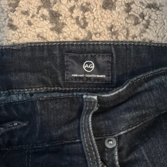 Ag Adriano Goldschmied Blue Skinny Jeans with Stretch - Picture 2 of 5